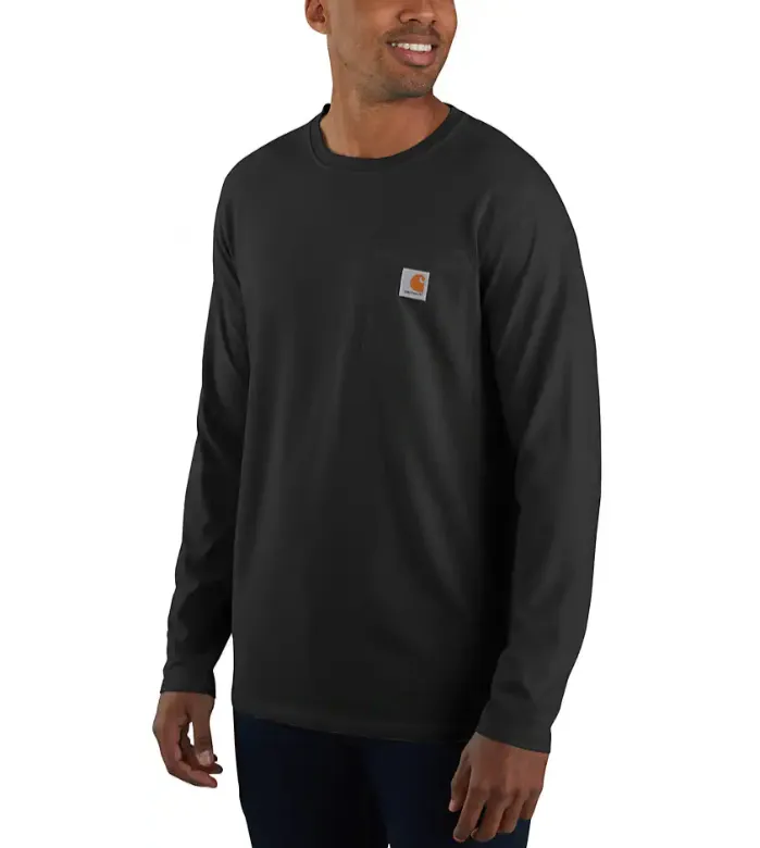 104617 Carhartt Force Long Sleeve Pocket T-Shirt