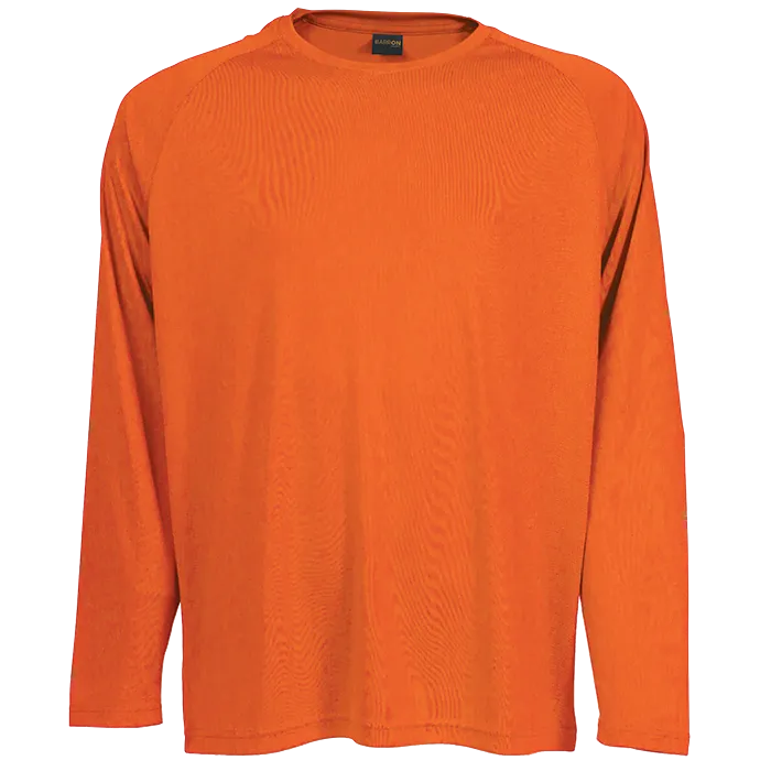 135g Long Sleeve Polyester T-Shirt (TSL135B)