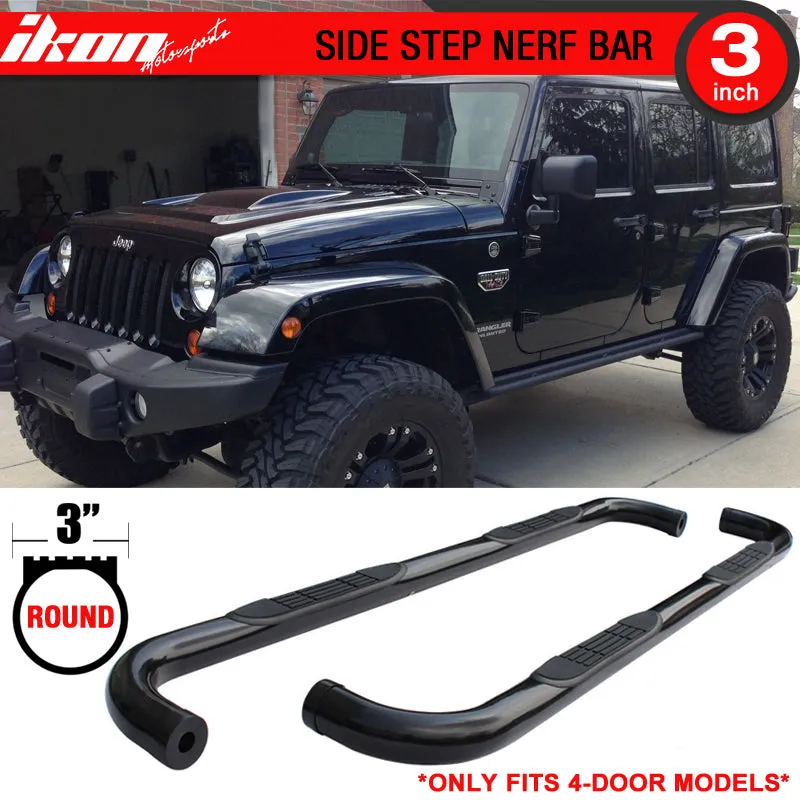 2007-2018 Jeep Wrangler 4-Door V1 Style Running Board