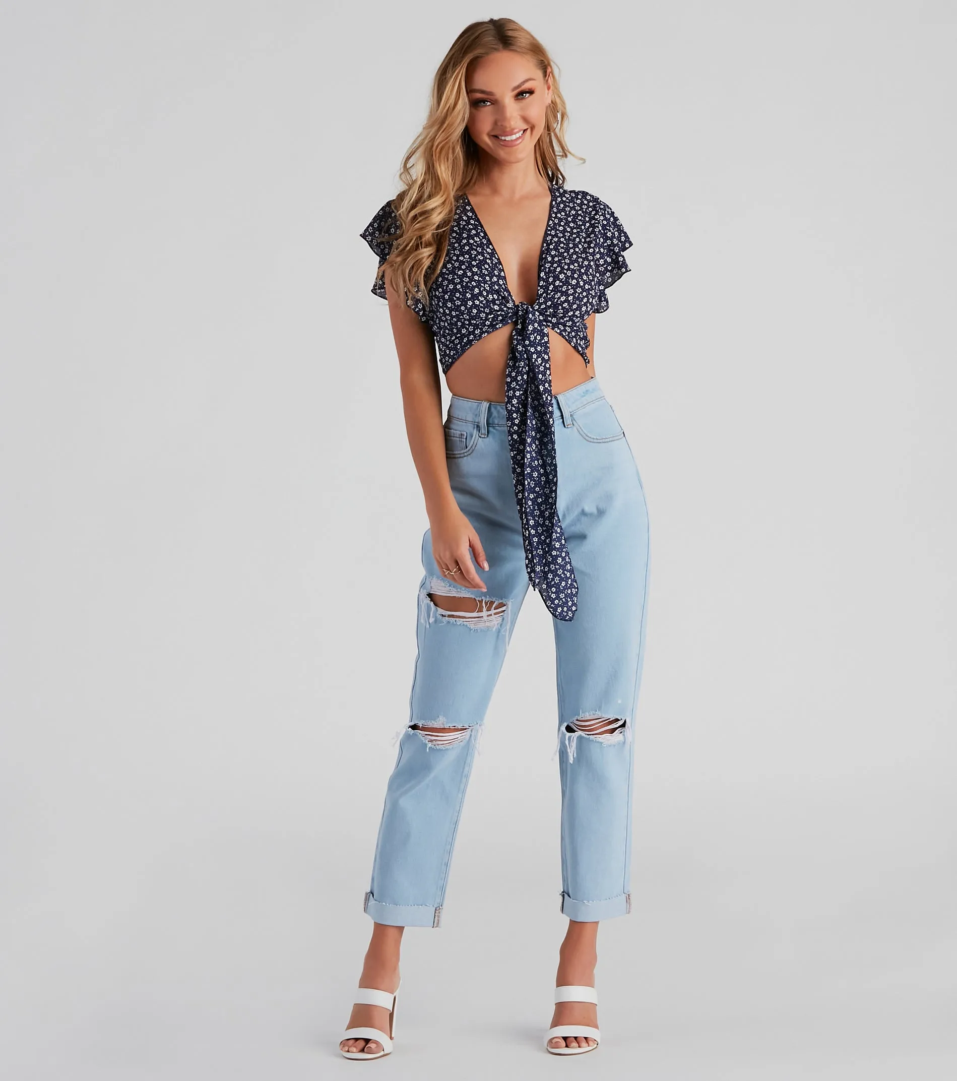 Amanda High Rise Boyfriend Jeans By Windsor Denim