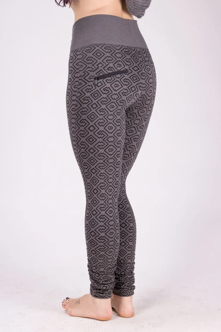 Amazonia Leggings - Charcoal