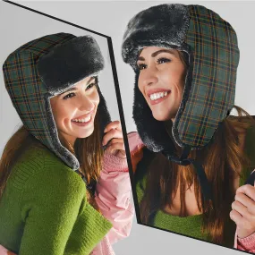 Antrim County Ireland Tartan Winter Trapper Hat