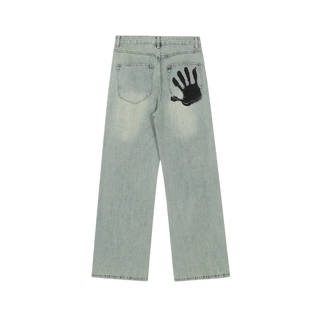 Artisan Hand Print Jeans