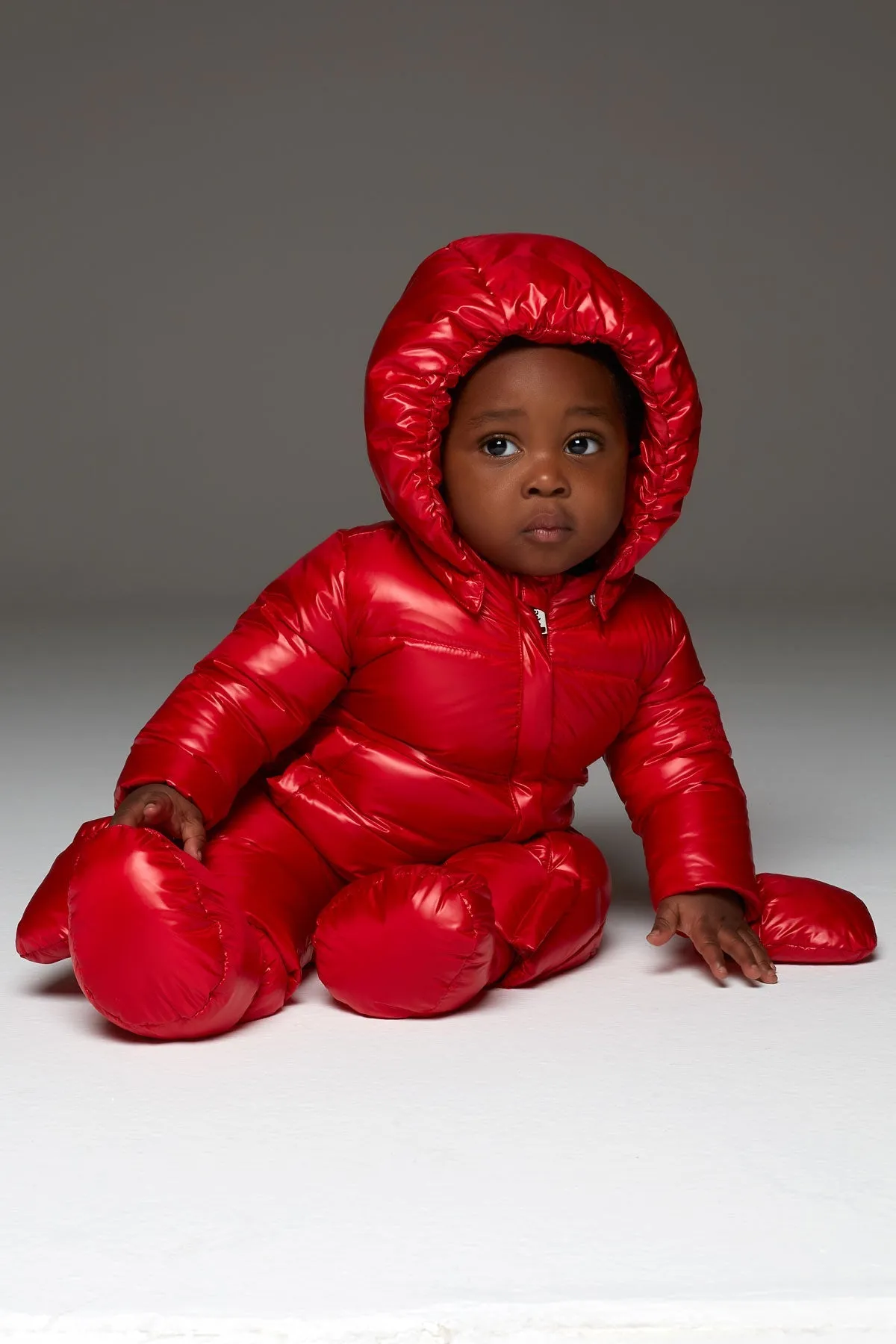 Baby Snowsuit ADD Down - Red