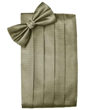 Bamboo Herringbone Kids Cummerbund