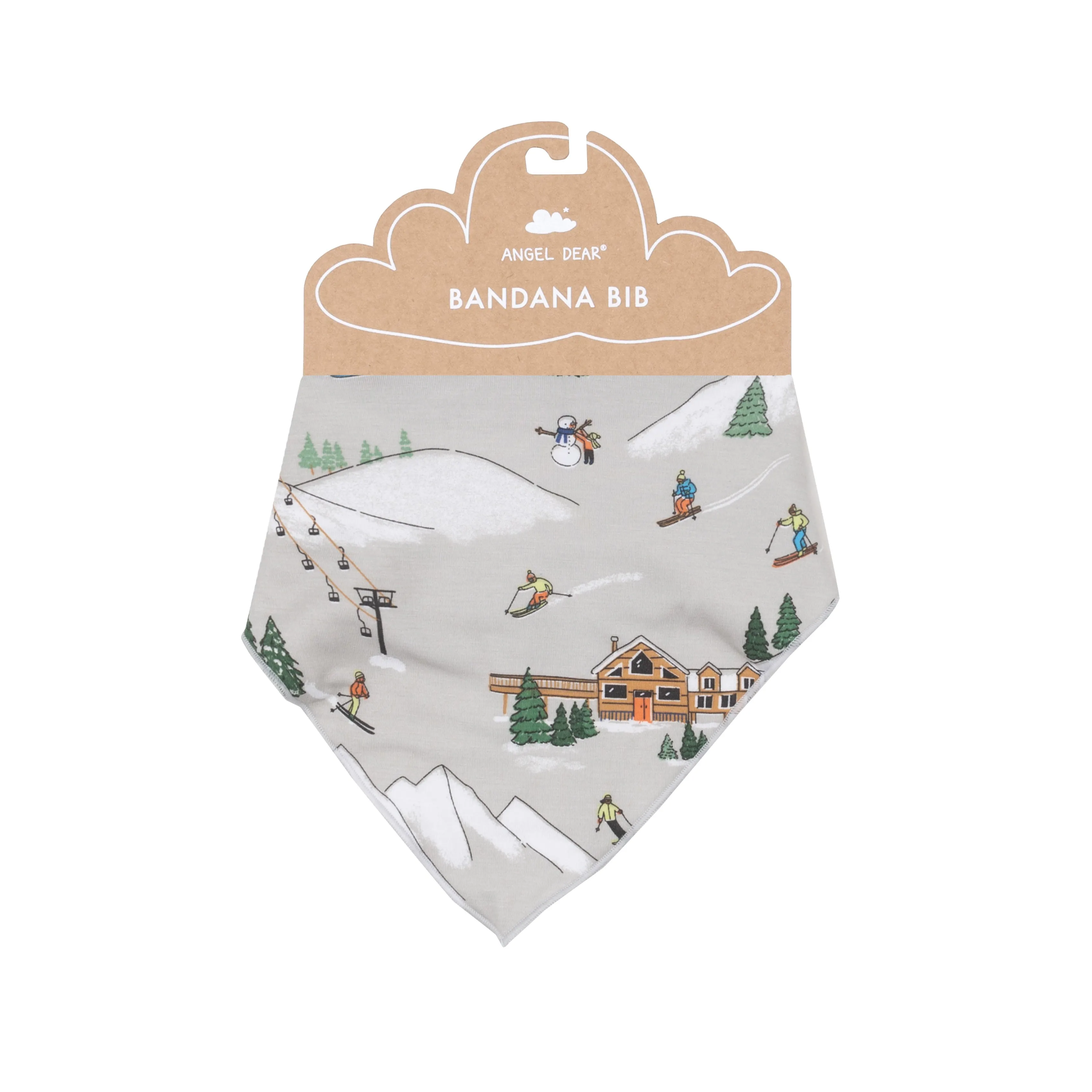 Bandana Bib, Winter Fun Skiers