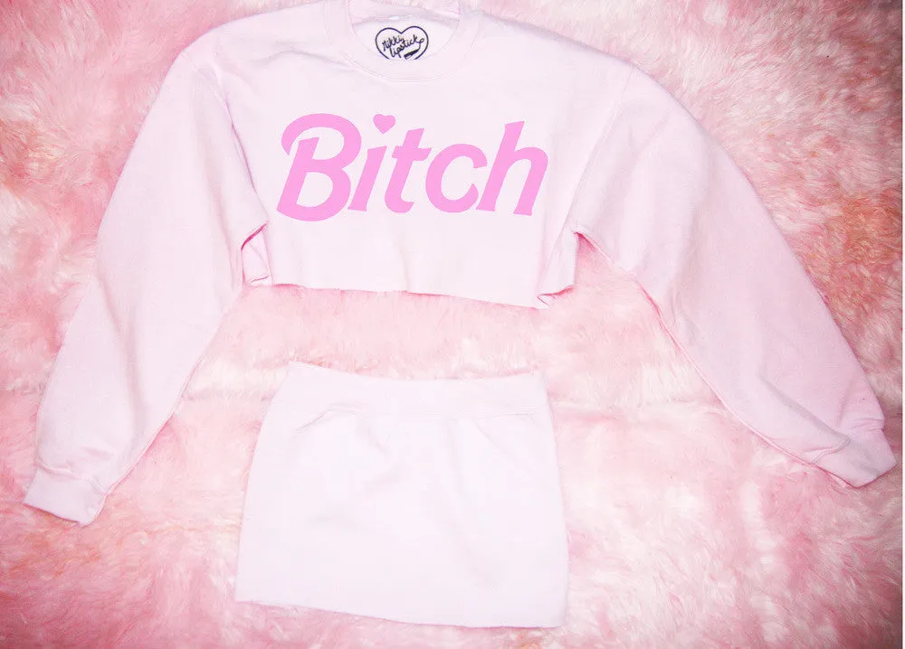 BARBIE BITCH MINISKIRT SWEATSUIT