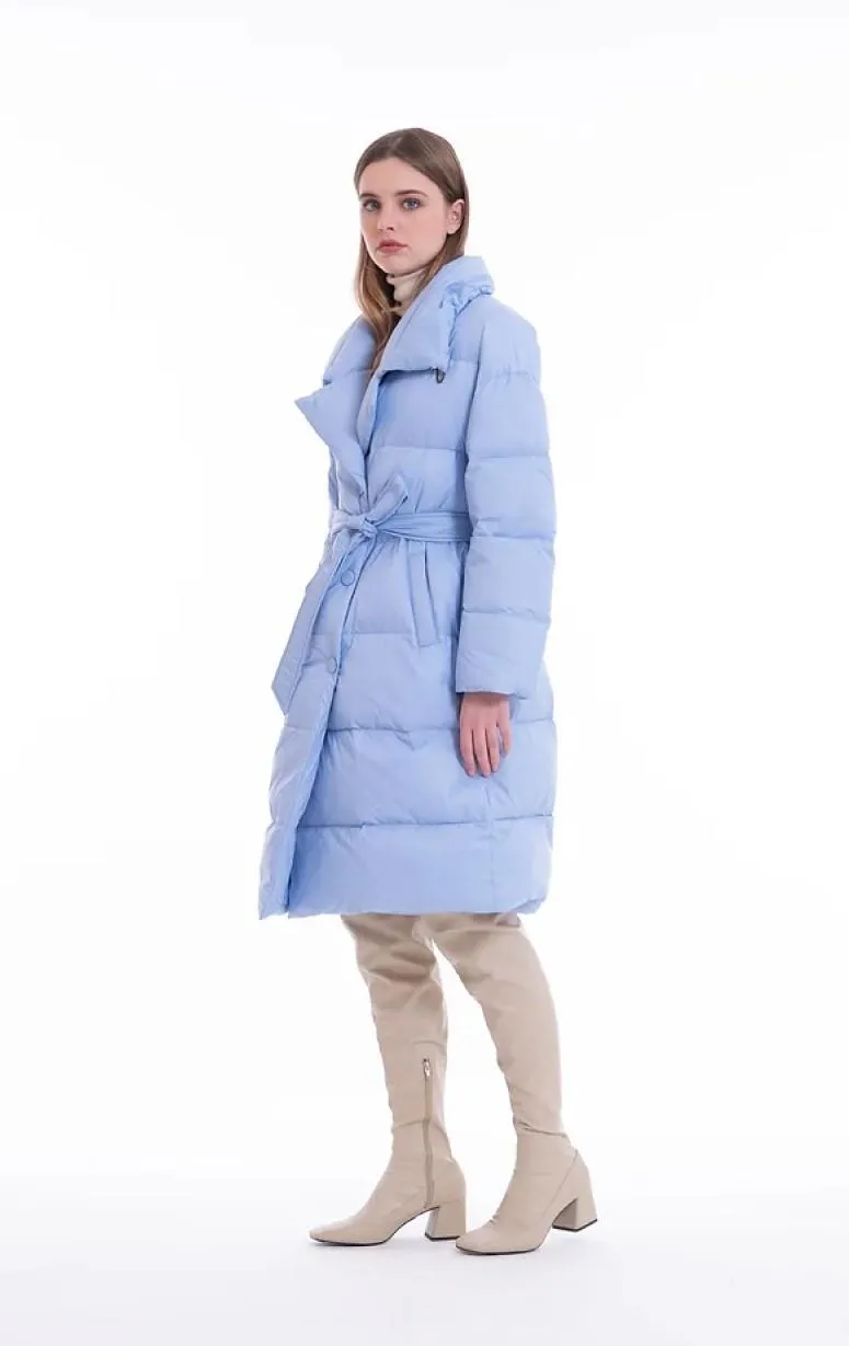 Belted Down Filled Coat