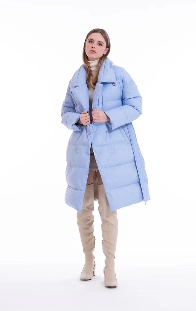 Belted Down Filled Coat