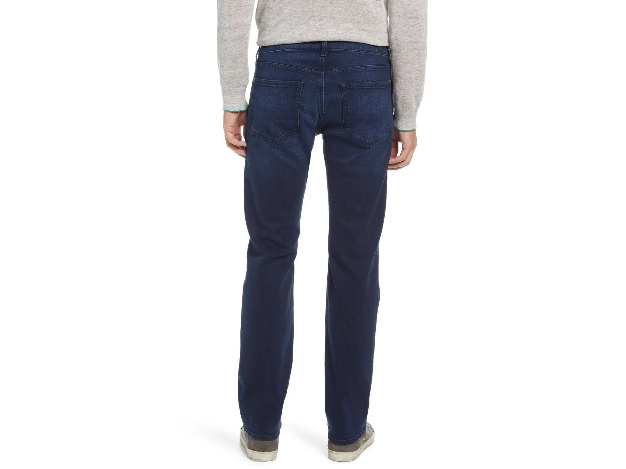 Bertini Slim Fit Stretch Jeans In Indigo Dark Denim