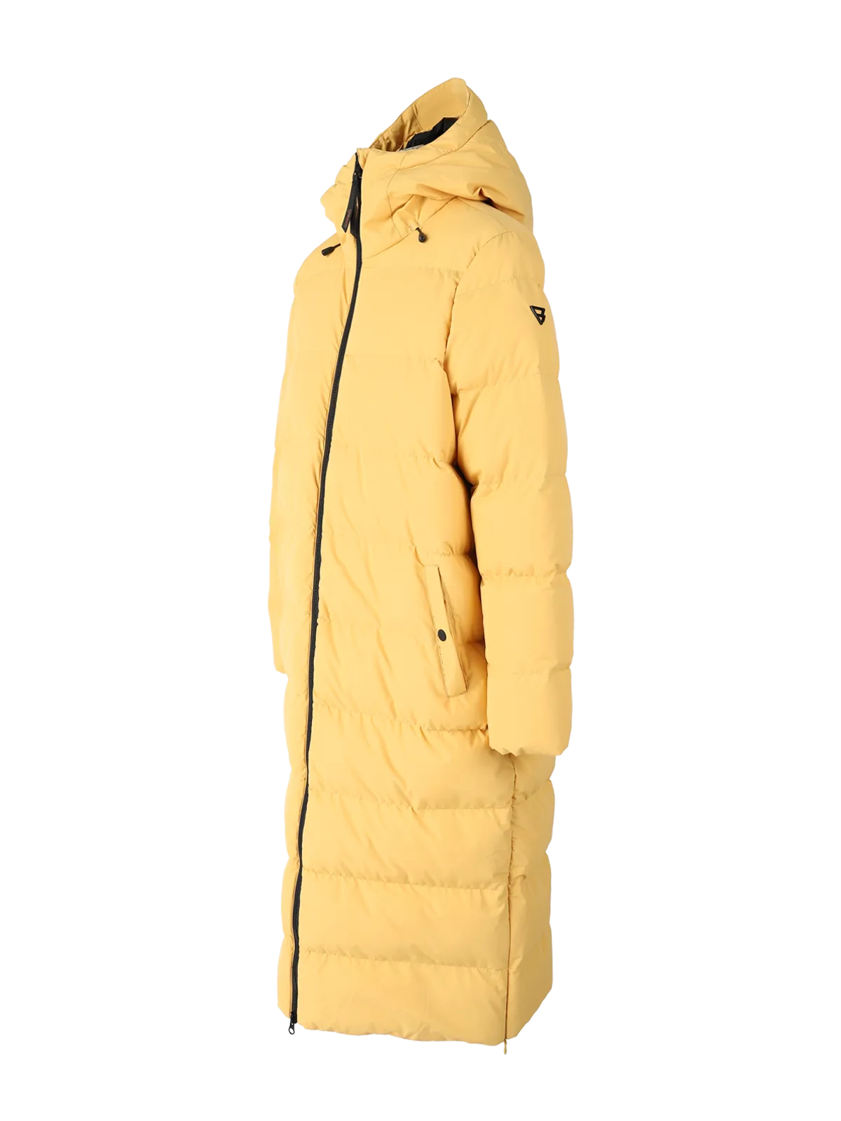 Bigsur Women Long Puffer Coat | Yellow