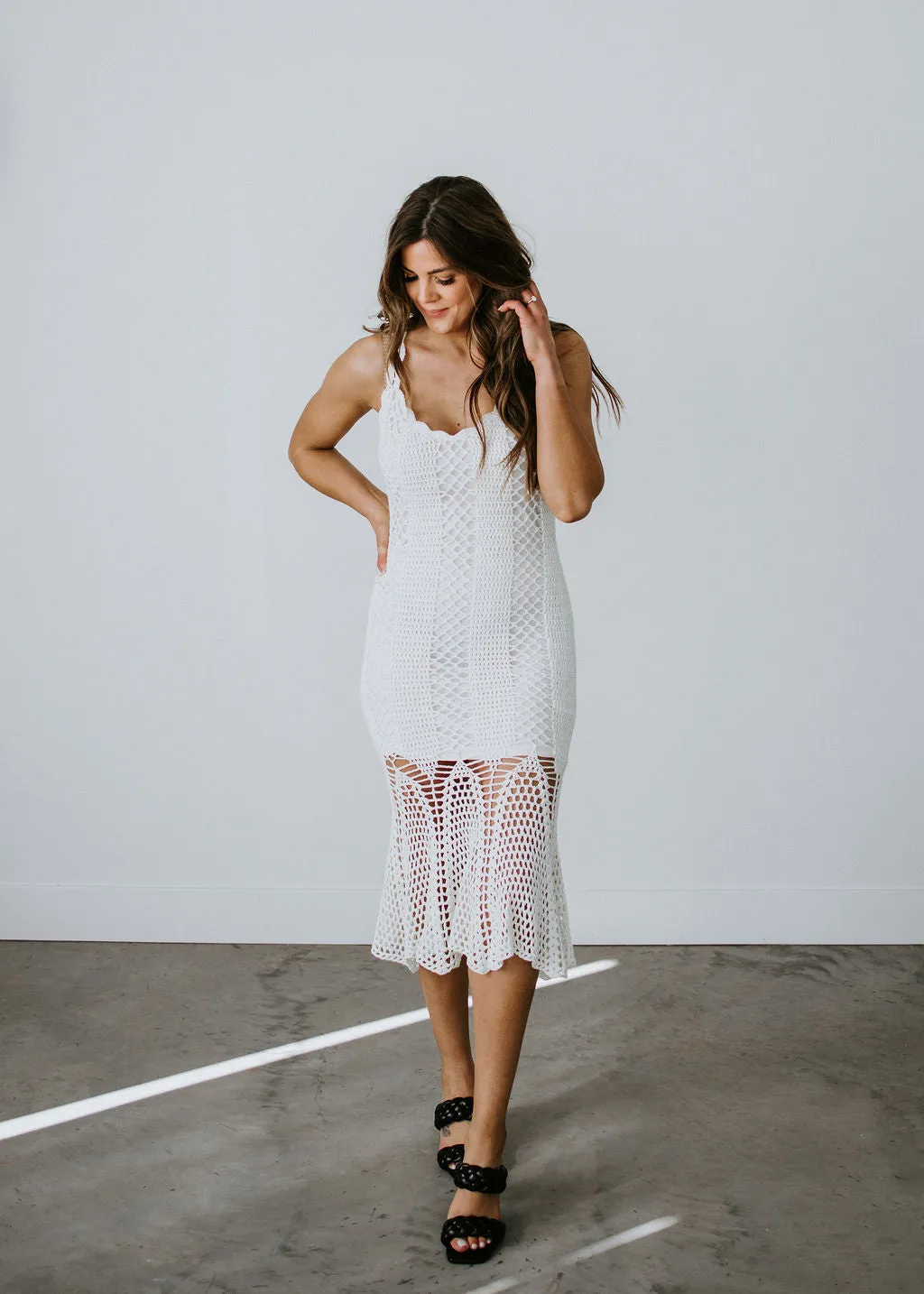 Boho Love Crochet Dress