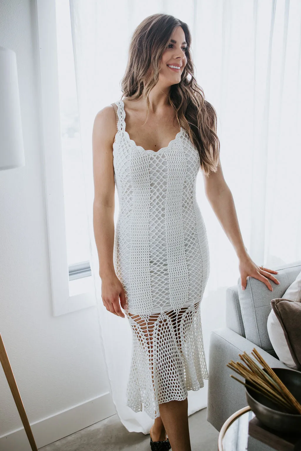 Boho Love Crochet Dress