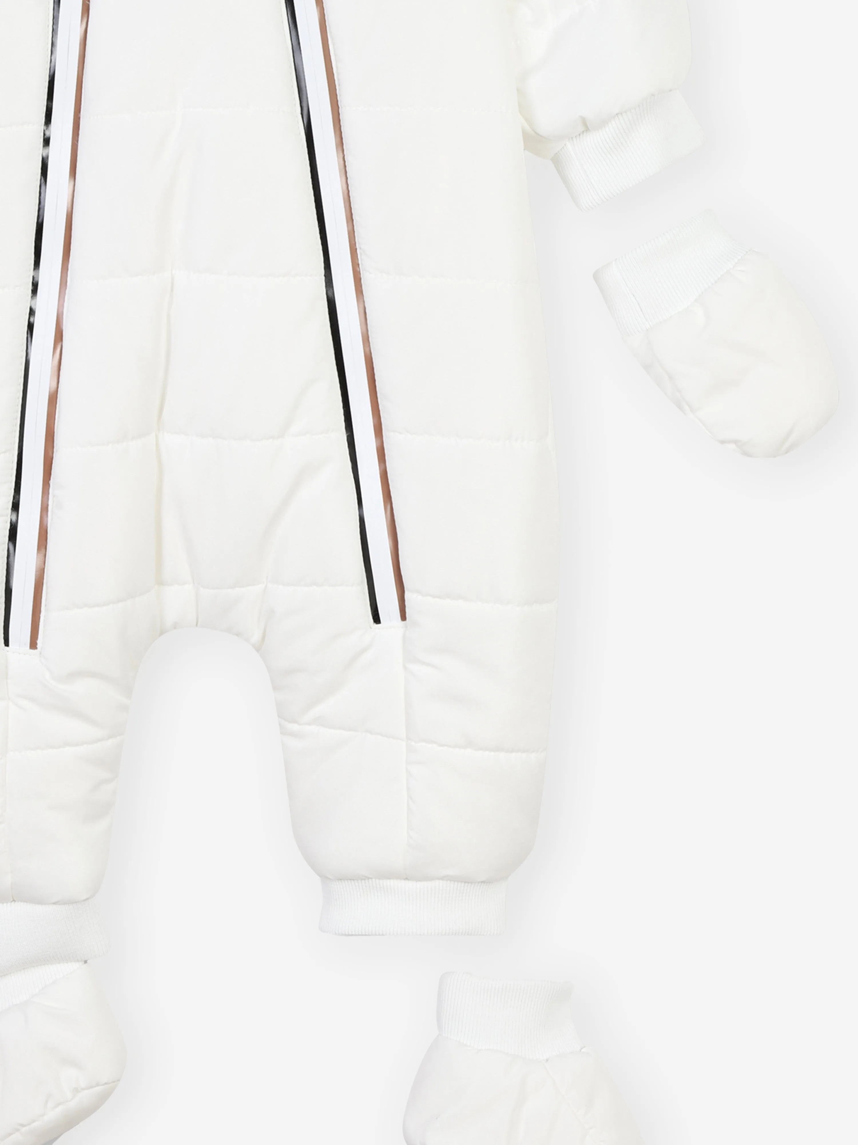 BOSS Baby Padded Snowsuit in Ivory