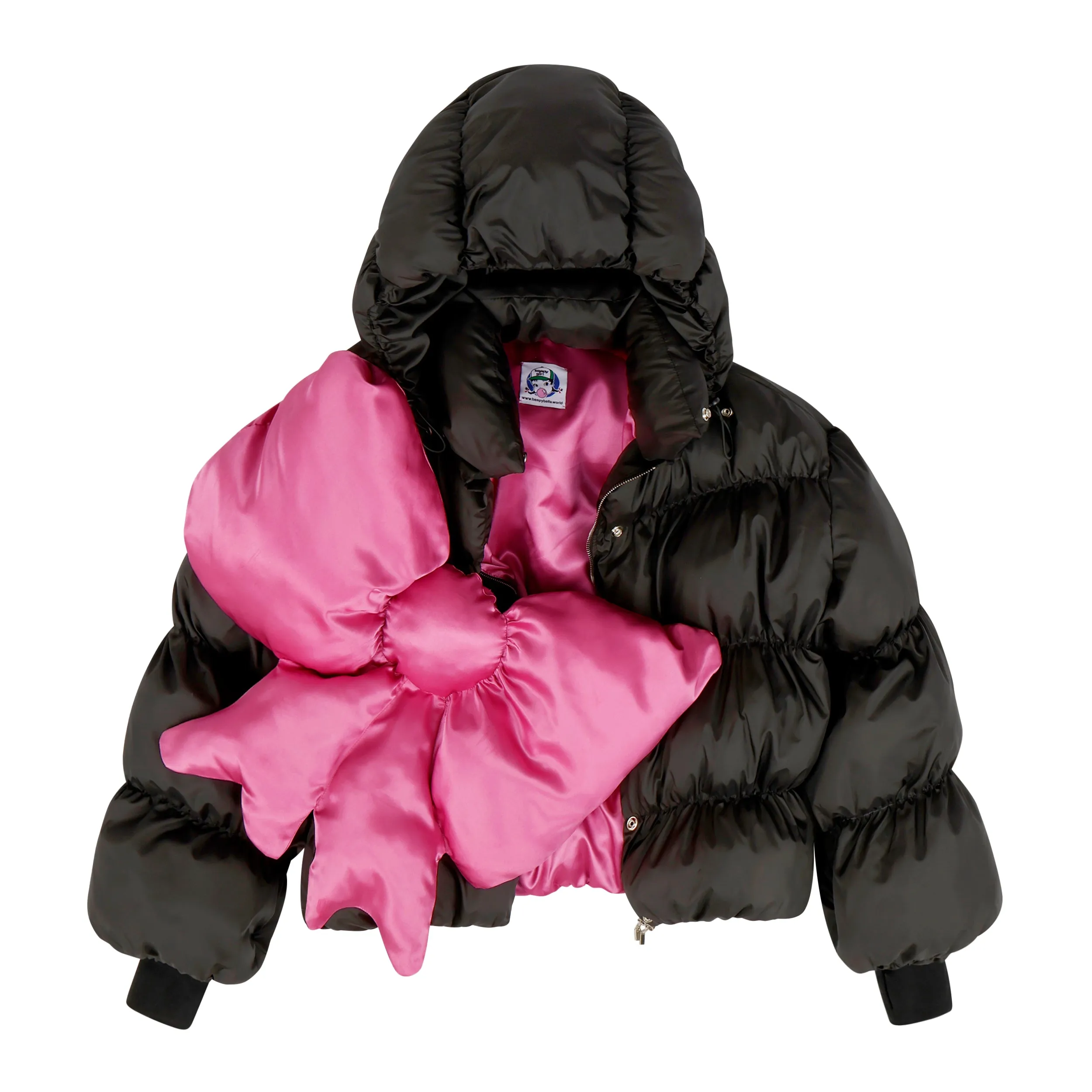 Bow Tie Puffer Coat