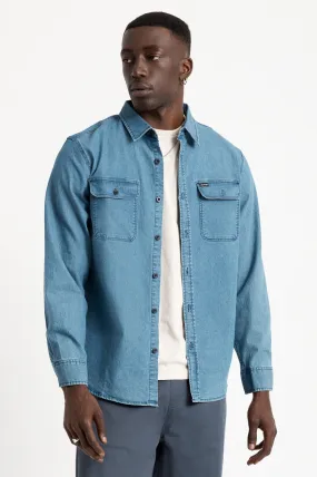 Bowery Lightweight L/S Utility Shirt - Worn Indigo