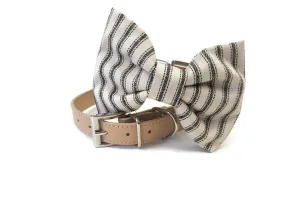 Bowtie Collar | Seersucker