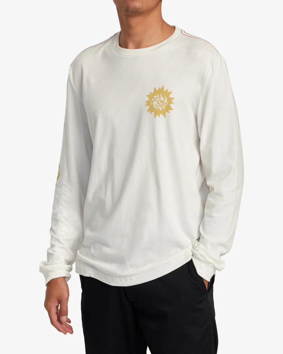 Breeze Long Sleeve Tee - Antique White