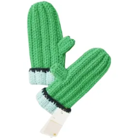 Brightside Mittens - Green / Blue by Mersea