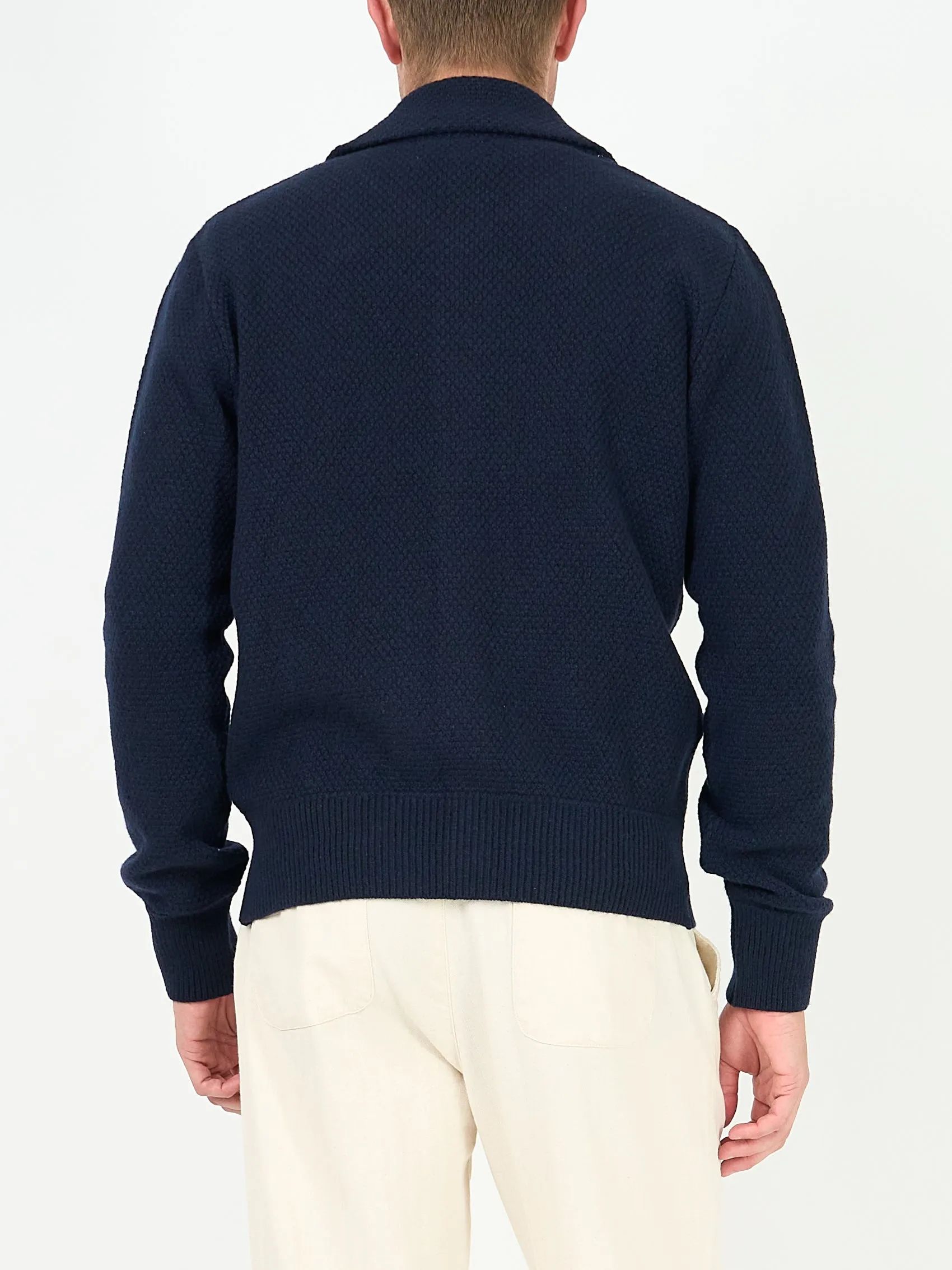 Britten Knitted Cardigan Bryant Navy