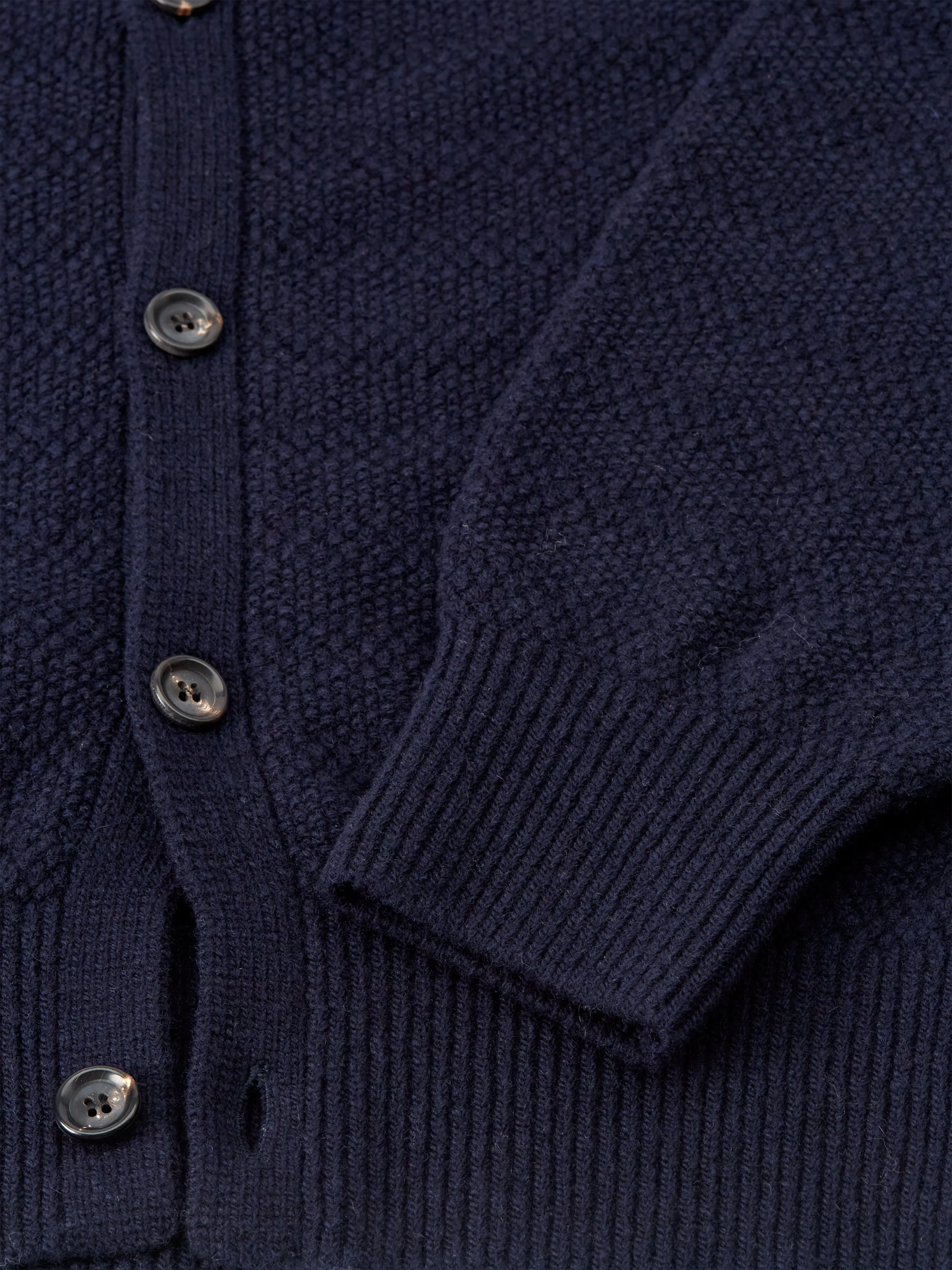 Britten Knitted Cardigan Bryant Navy