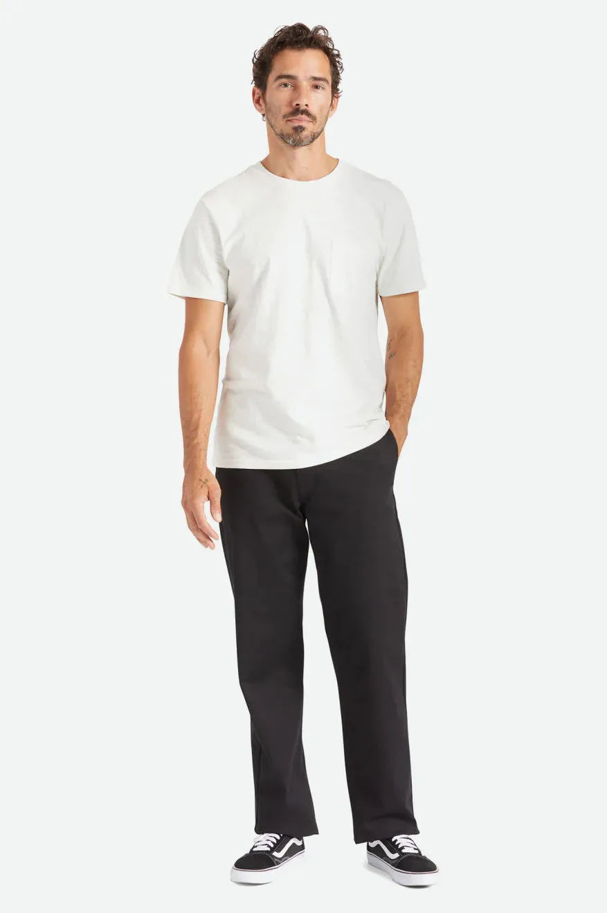 BRIXTON Choice Chino Relaxed Pant Black