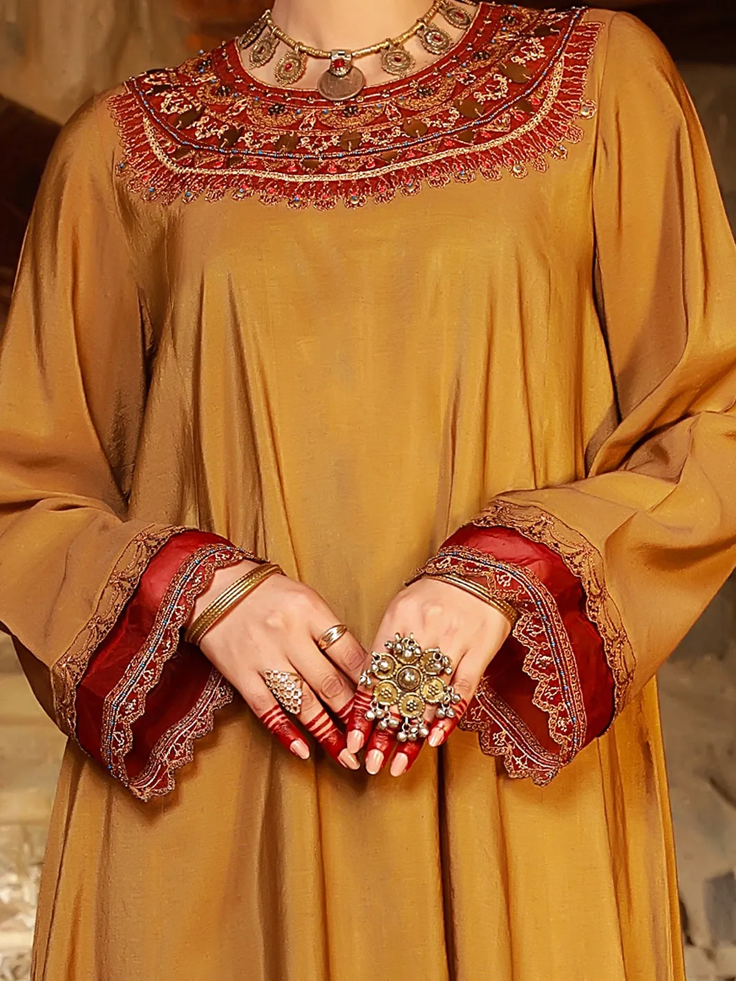 Brown Tunic - AL-LK-831