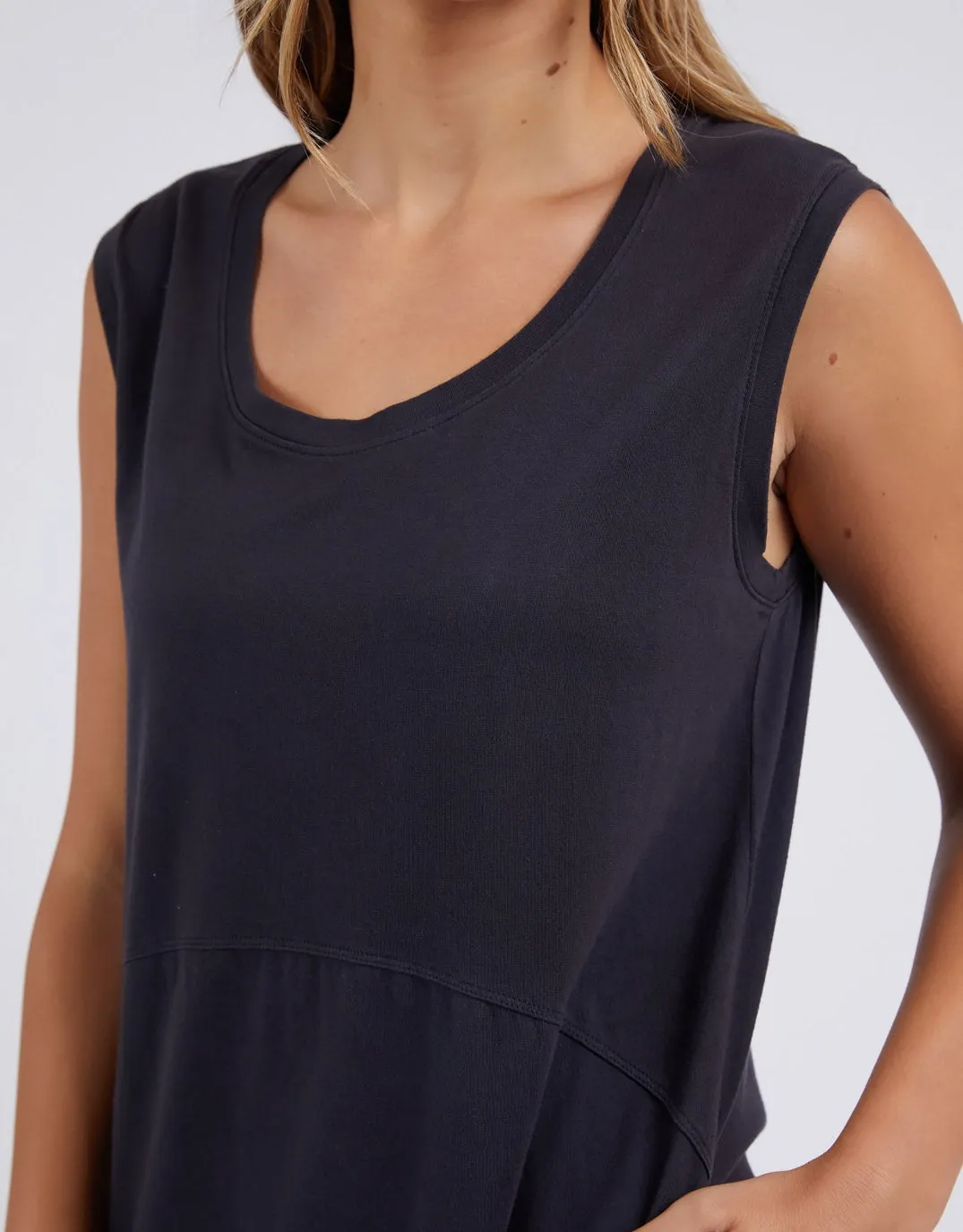 Bungalow Sleeveless Dress - Dark Sapphire