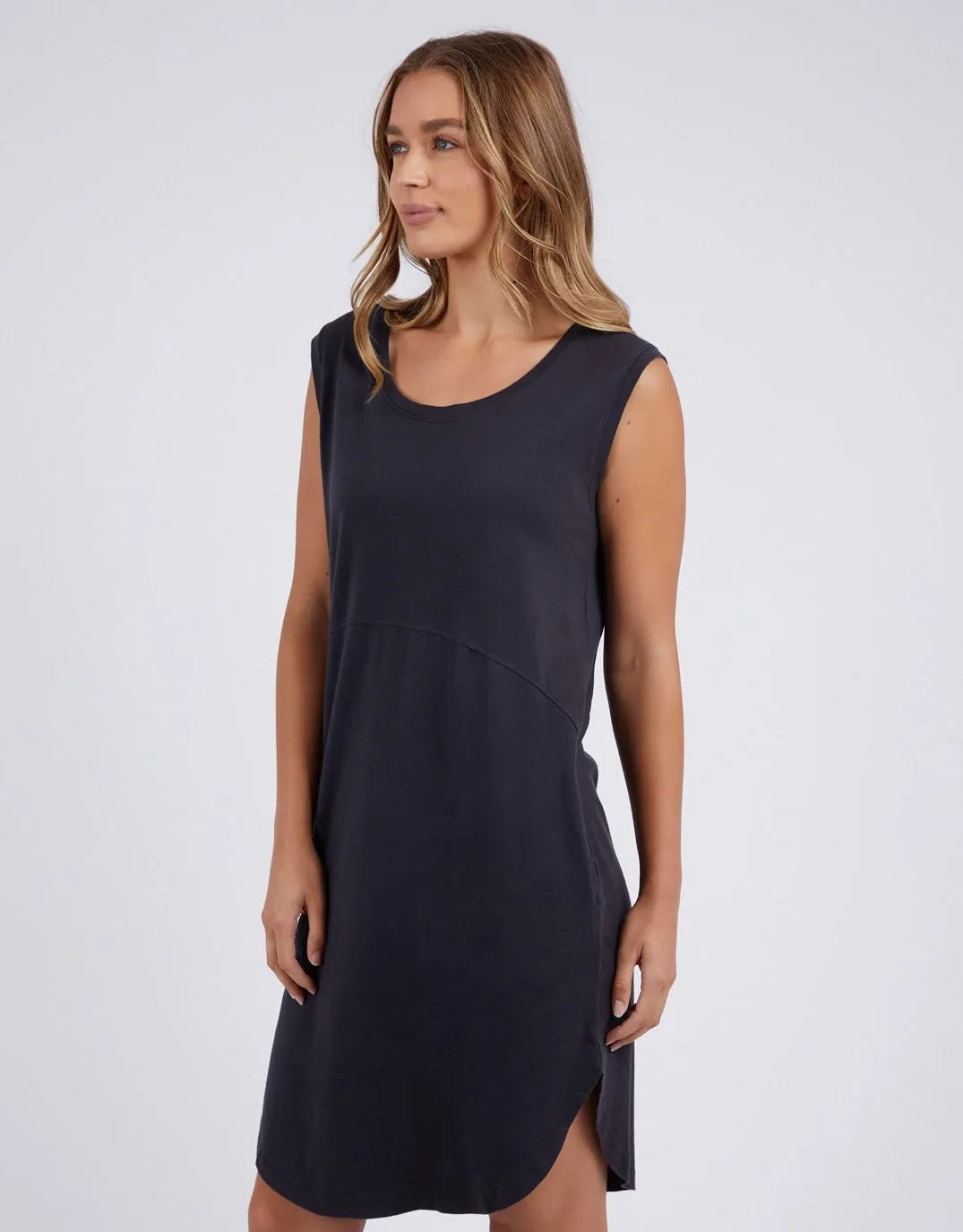 Bungalow Sleeveless Dress - Dark Sapphire