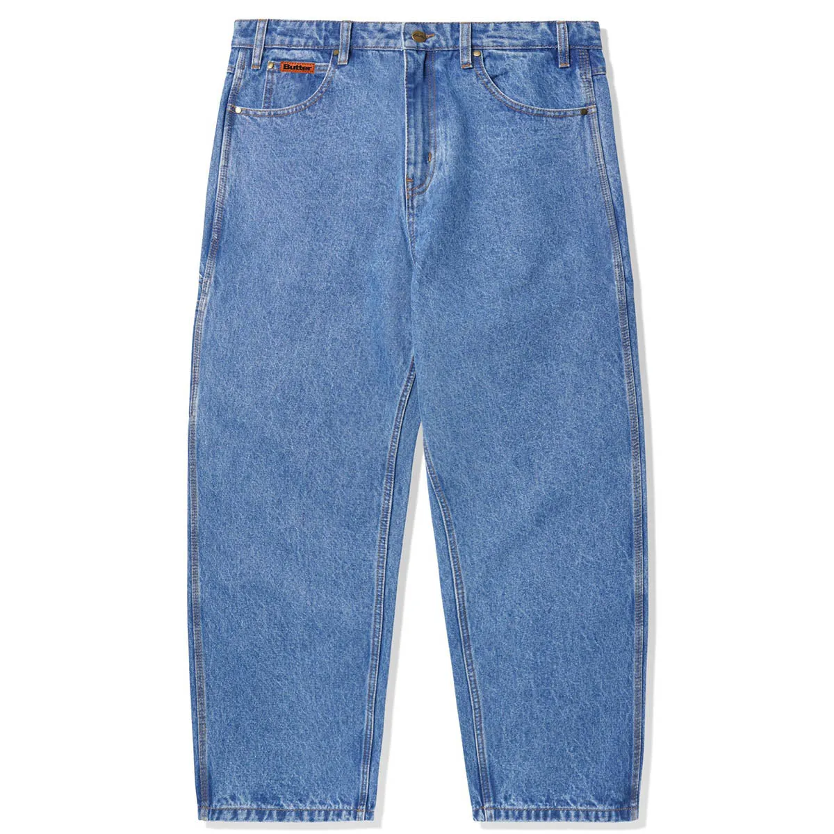 Butter Goods - Baggy Denim Jeans Washed Indigo