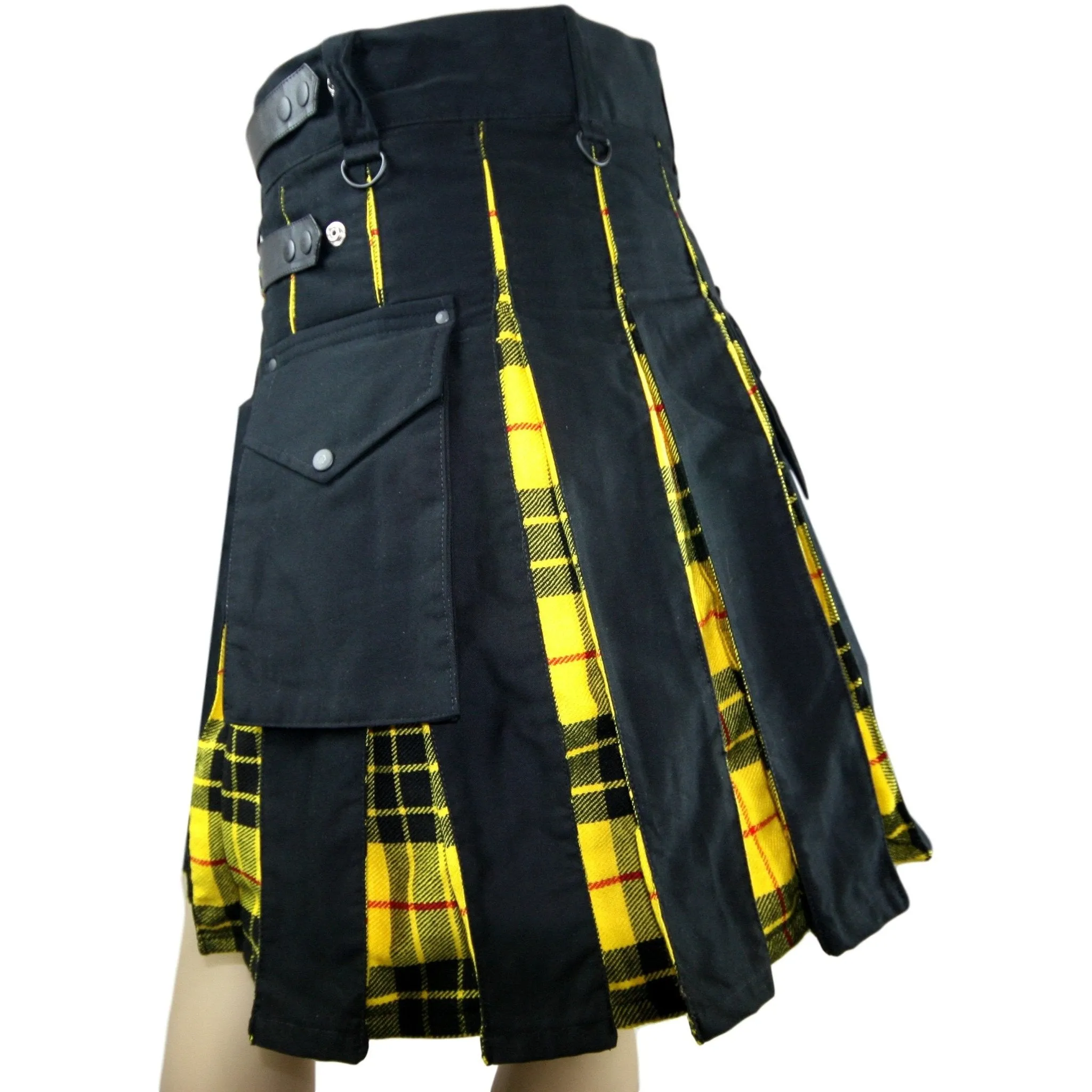 Cargo Tartan Combo Kilt: MacLeod of Lewis Utility Kilt