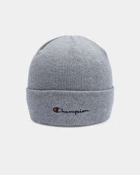 Champion Script Beanie Heather Grey