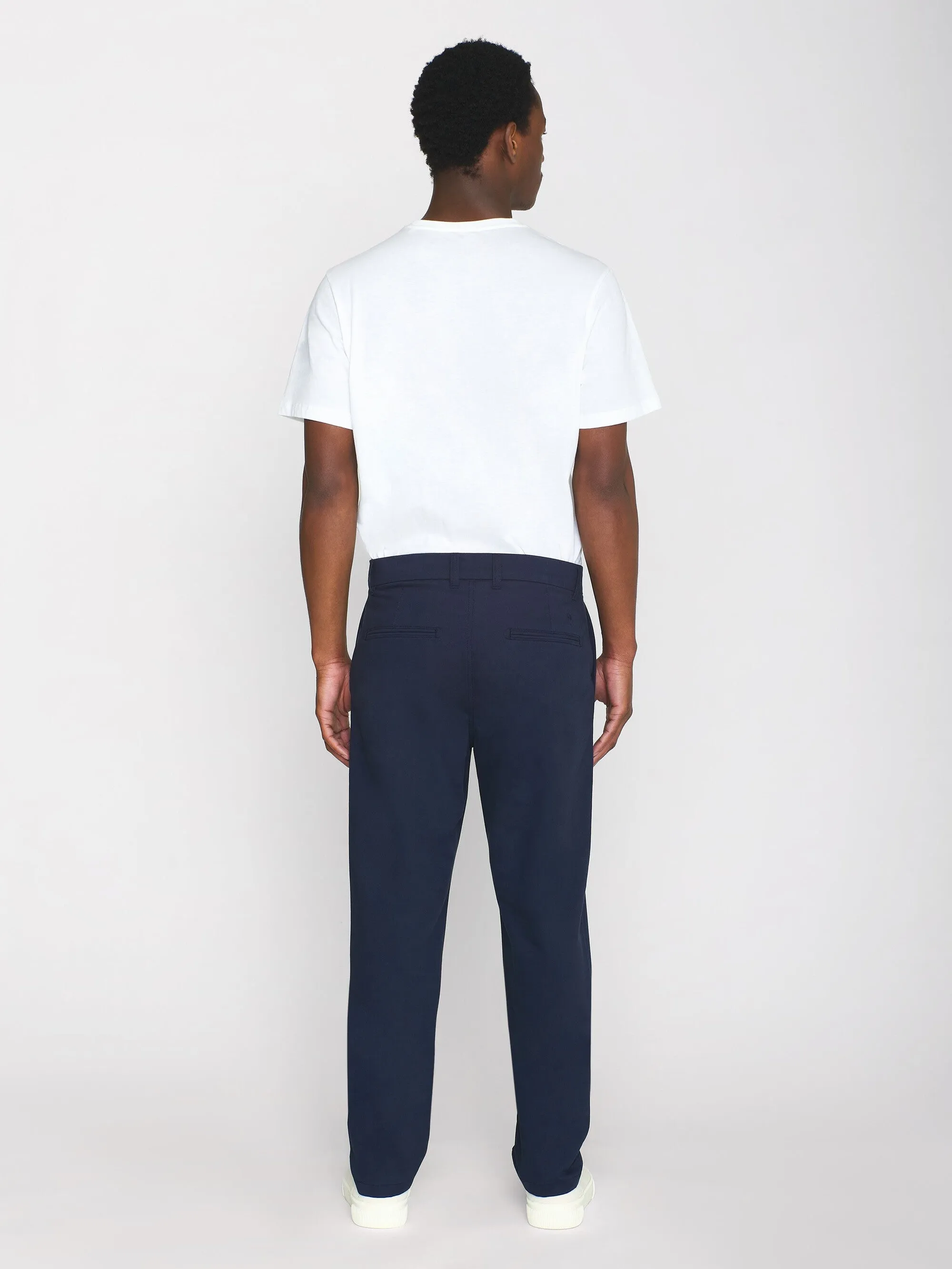 CHUCK regular twill chino pants - Total Eclipse