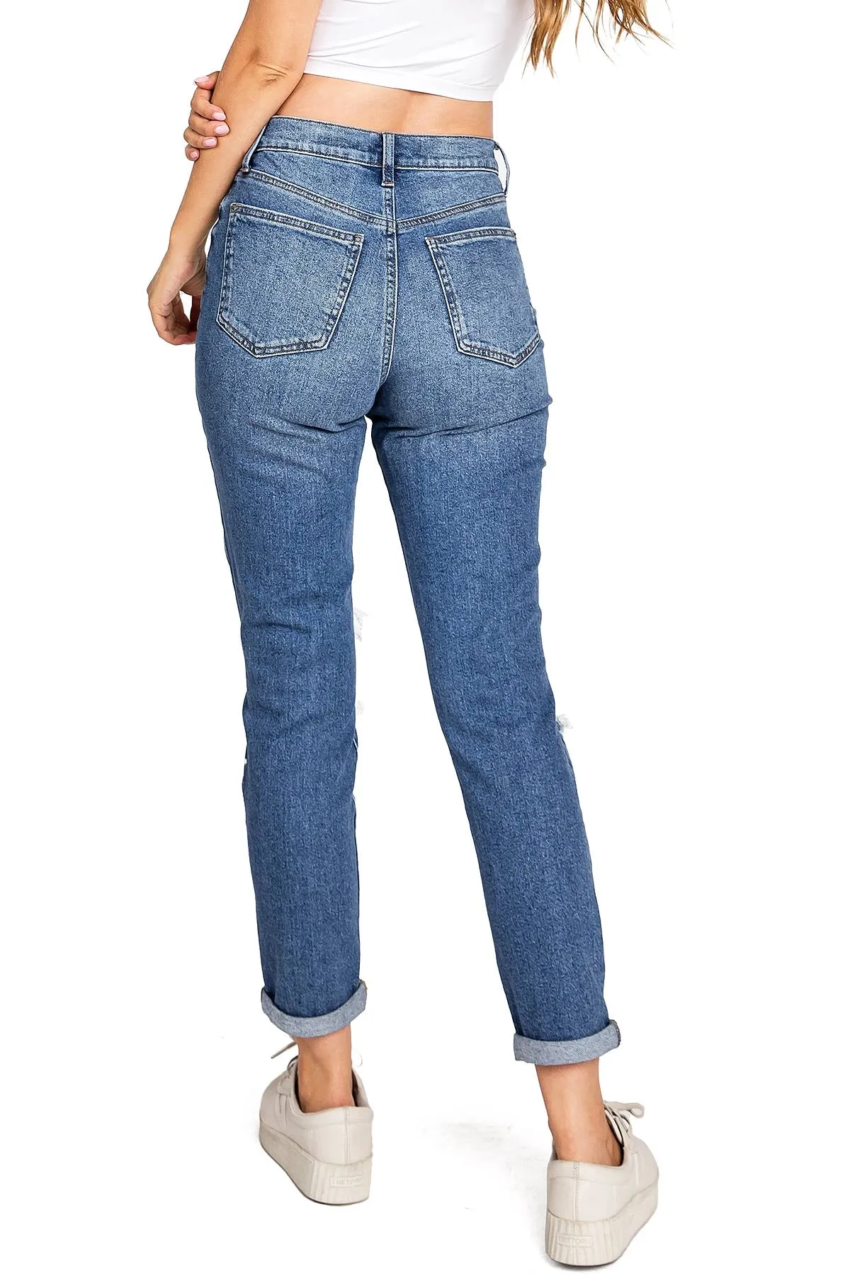 Classic High Rise Mom Jeans