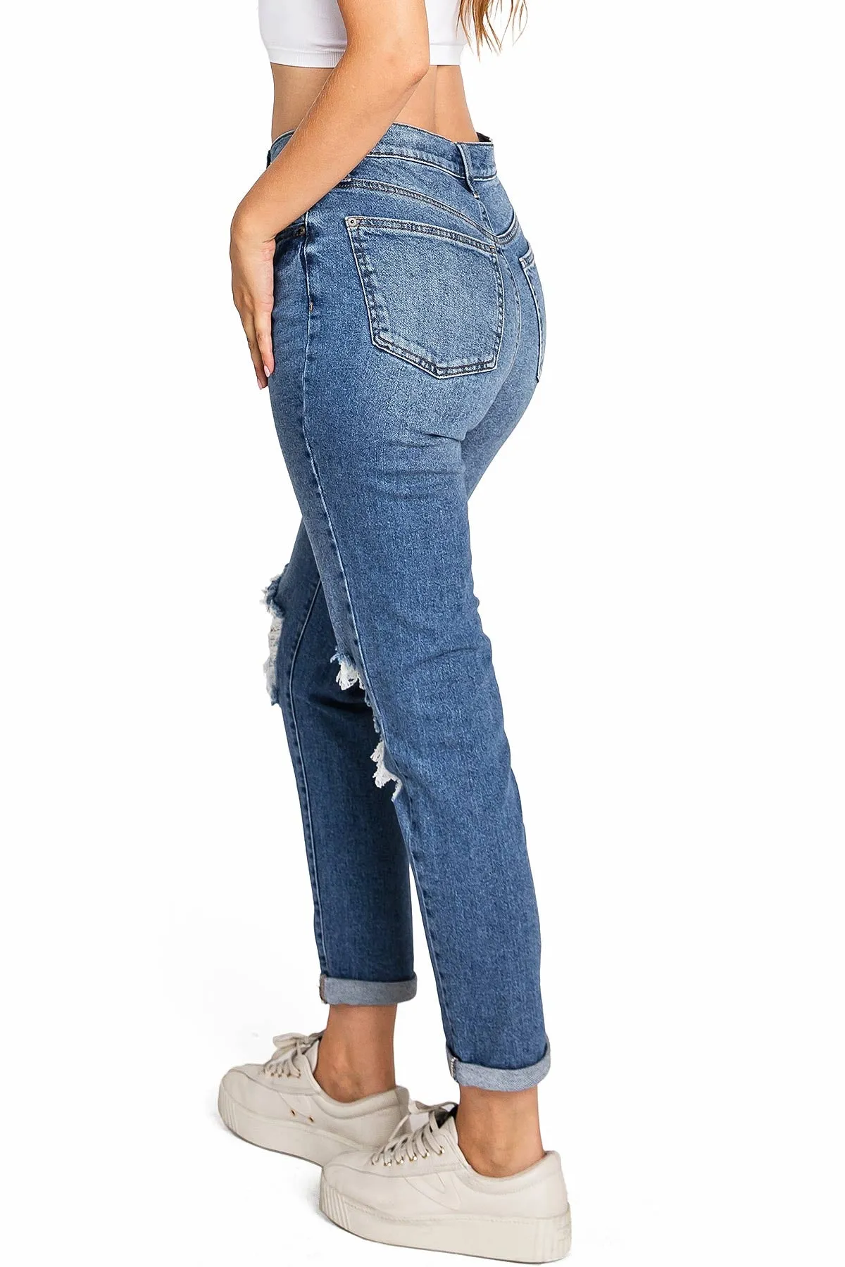 Classic High Rise Mom Jeans