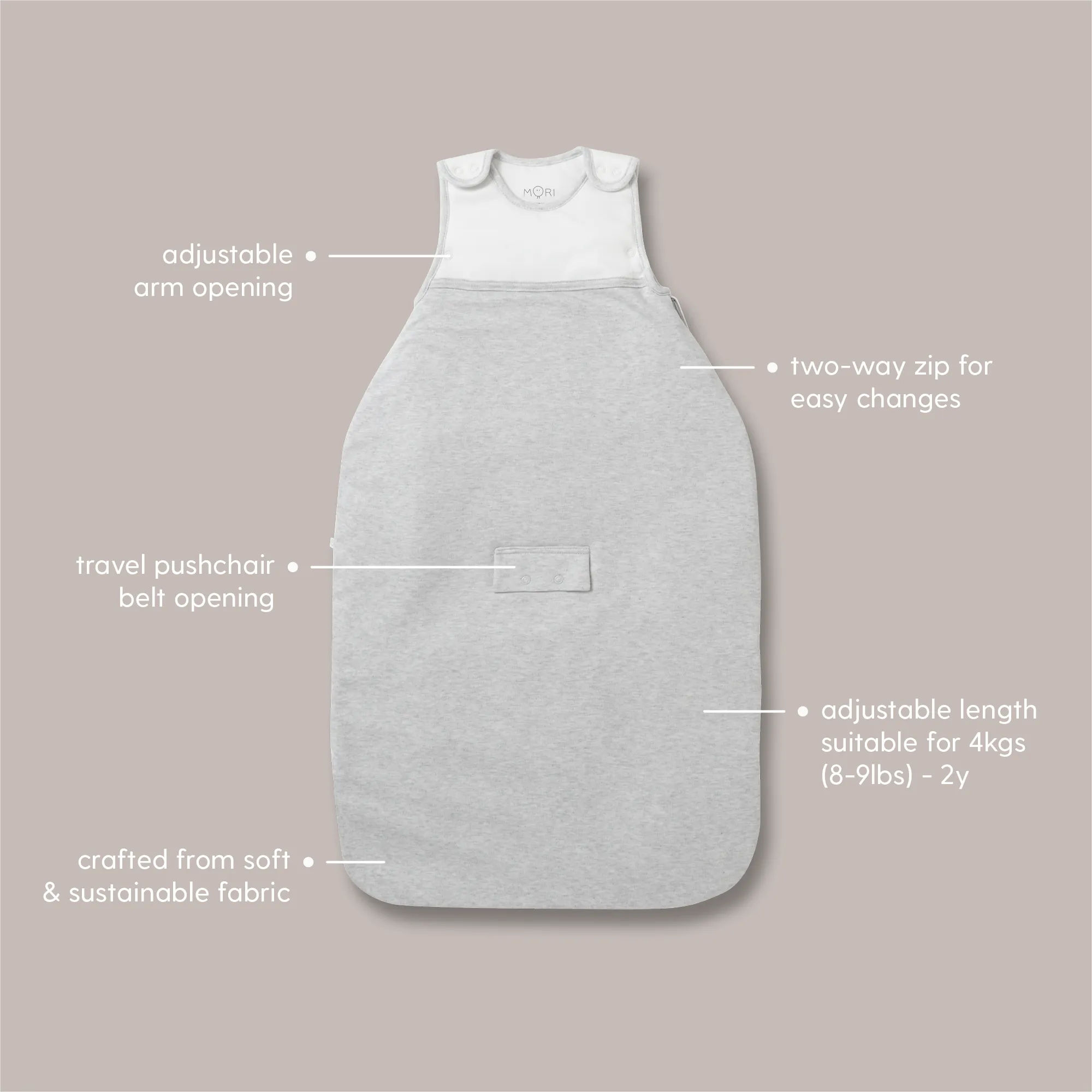 Clever Winter Sleep Sack 2.5 TOG