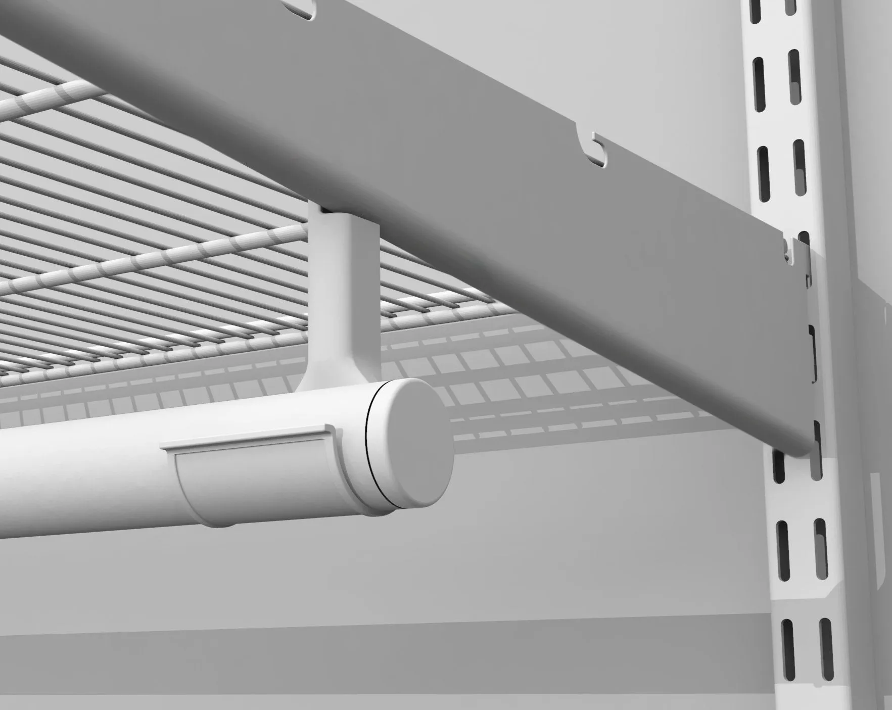 Clothes Hanging Rail including rail hangers