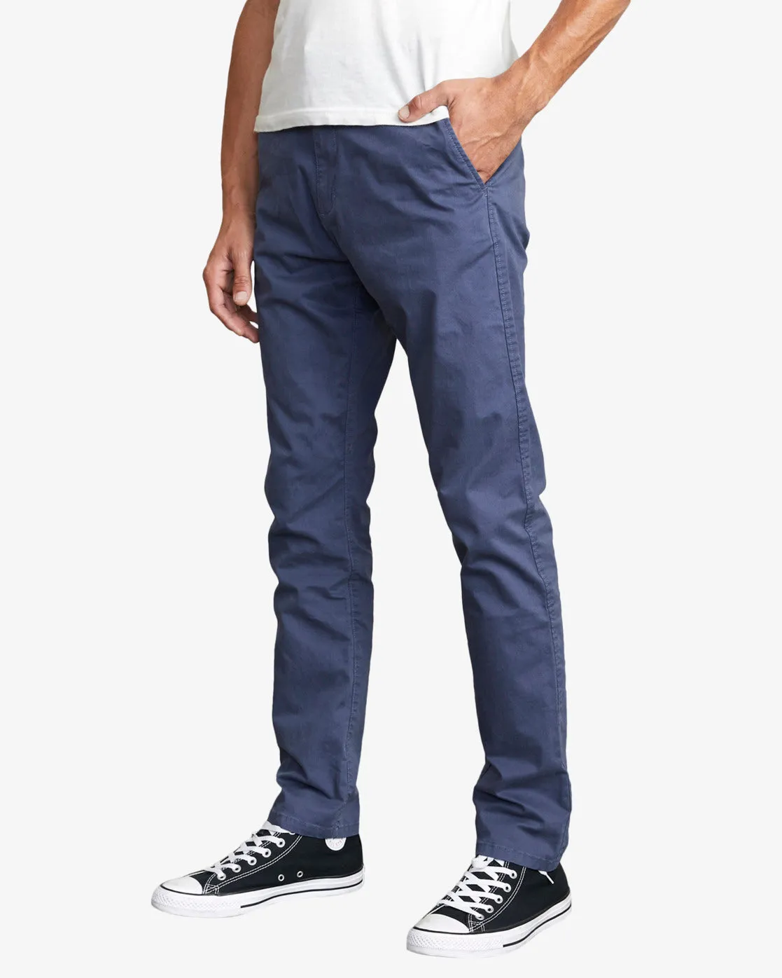 Daggers Chino Chinos - Moody Blue