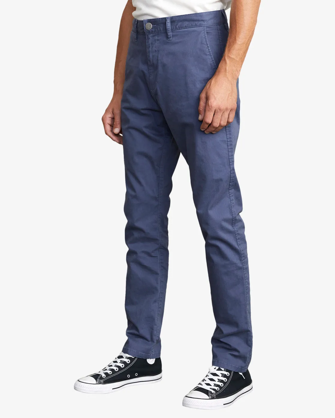 Daggers Chino Chinos - Moody Blue