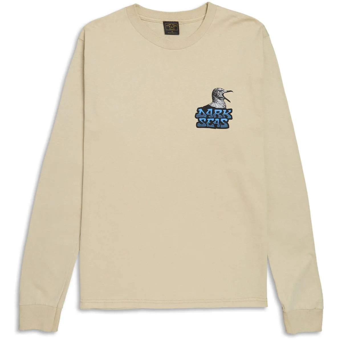 Dark Seas Billiards Long Sleeve T-Shirt - Sand