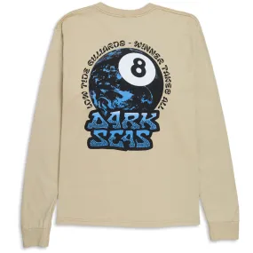 Dark Seas Billiards Long Sleeve T-Shirt - Sand