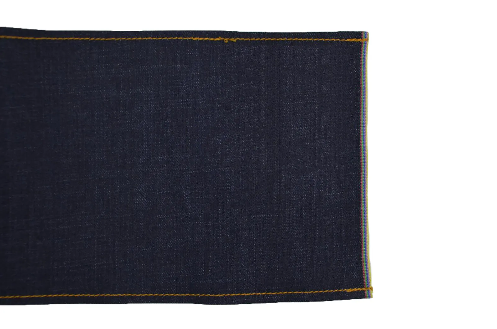 DEEP INDIGO RAINBOW STRETCH SELVEDGE DENIM