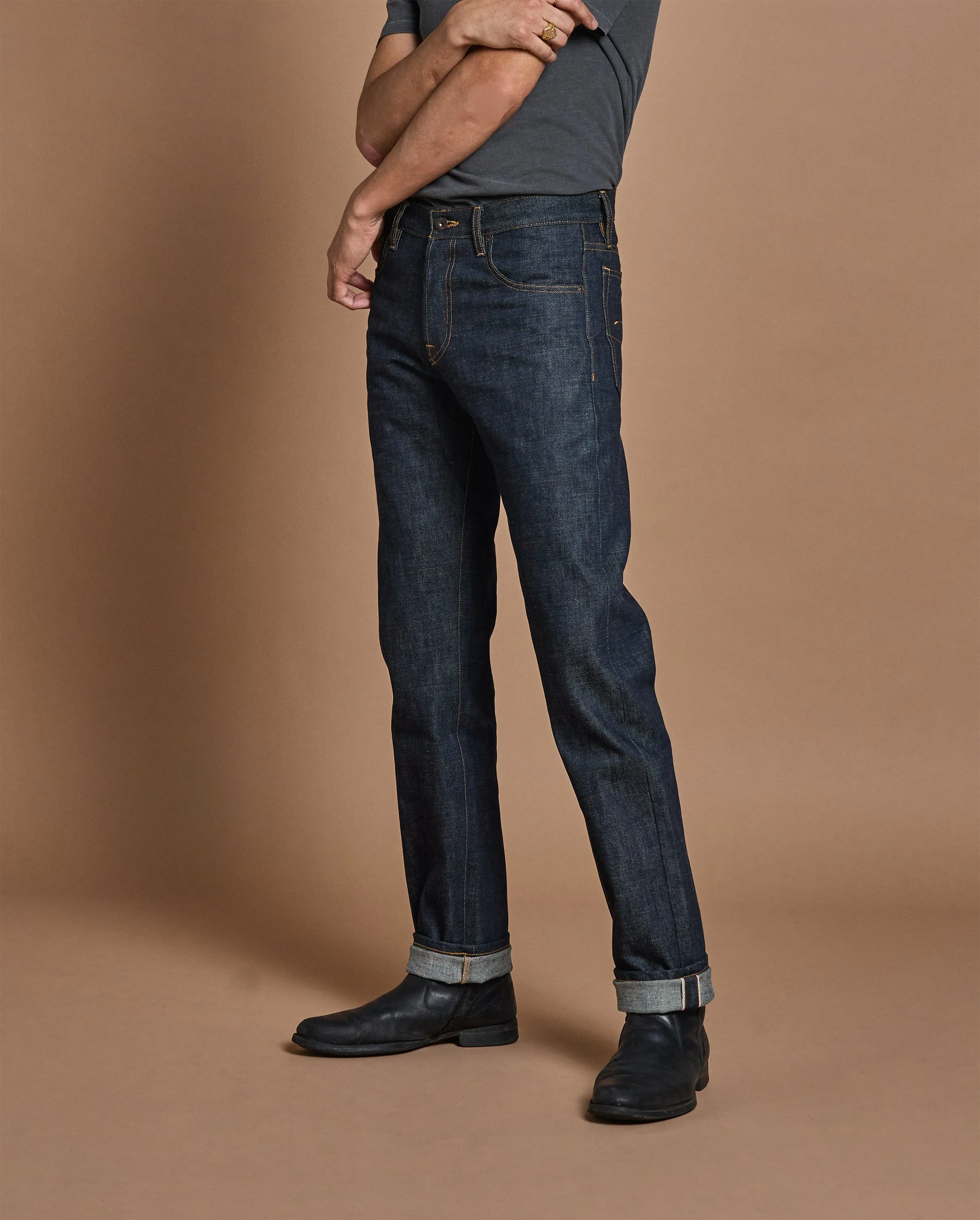 Denim - TPR fit - 15oz Kuroki Slub Indigo Selvedge - FINAL SALE