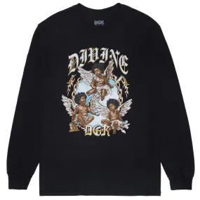 DGK Wings Long Sleeve T-Shirt - Black