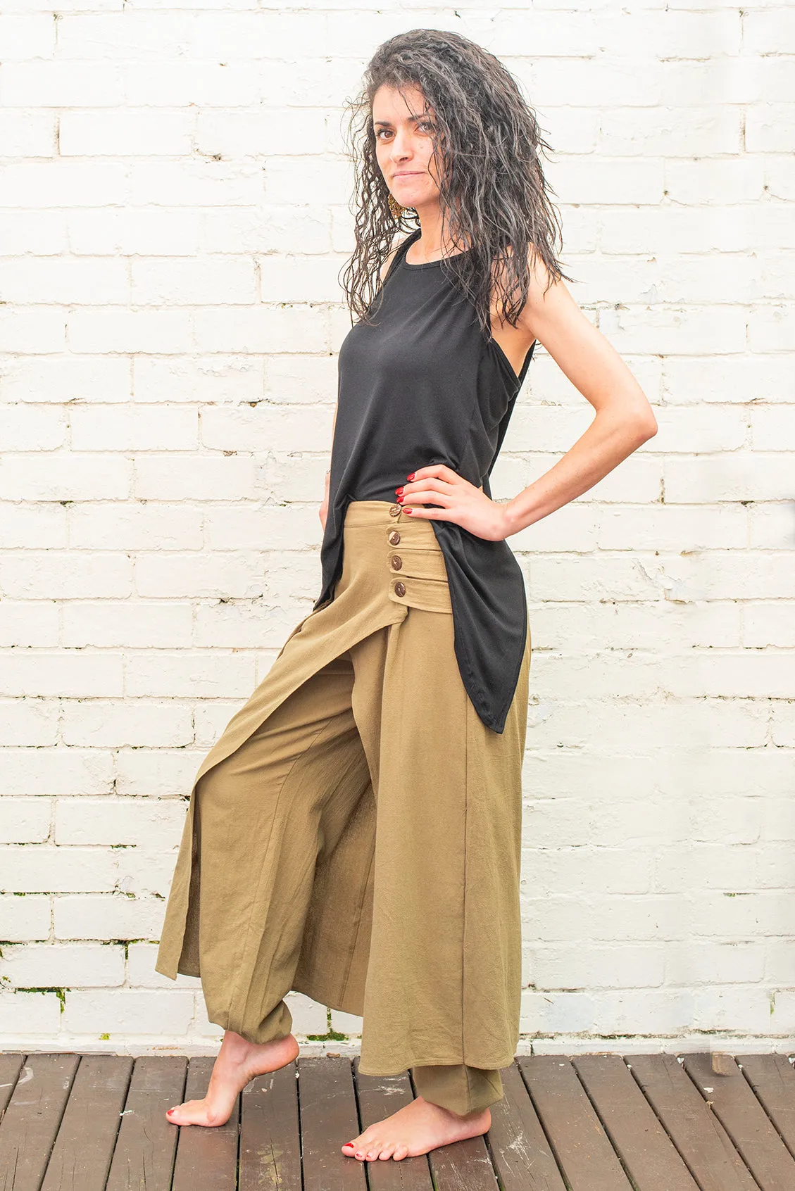 Dreamer Harem Pants with Overskirt