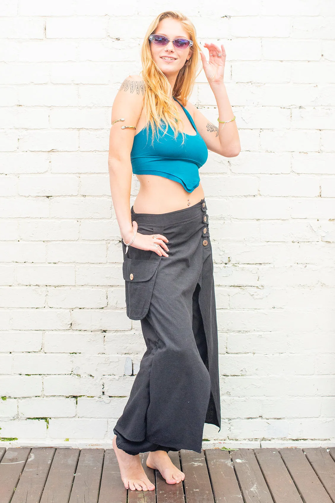 Dreamer Harem Pants with Overskirt