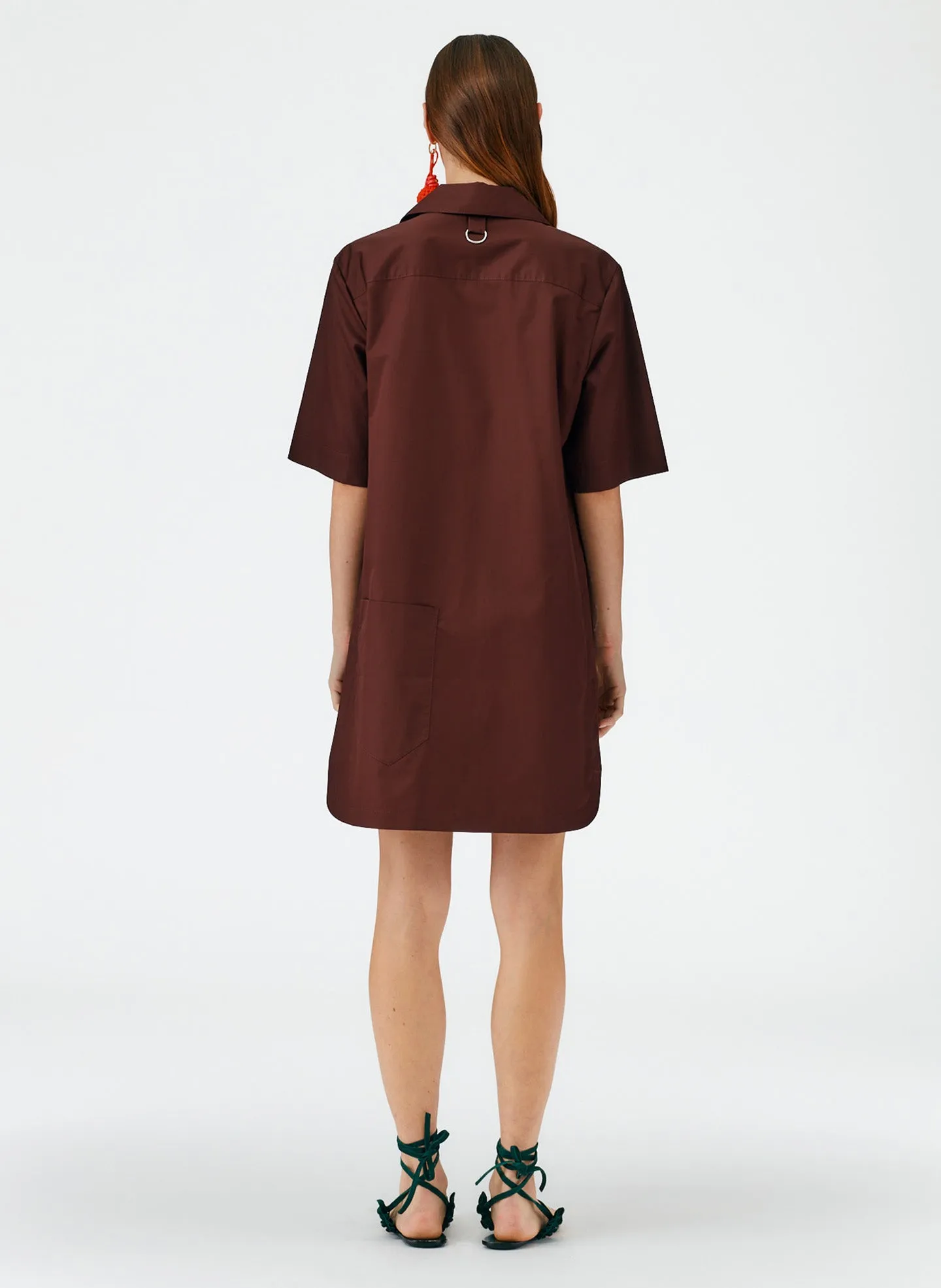 Eco Poplin Camp Dress