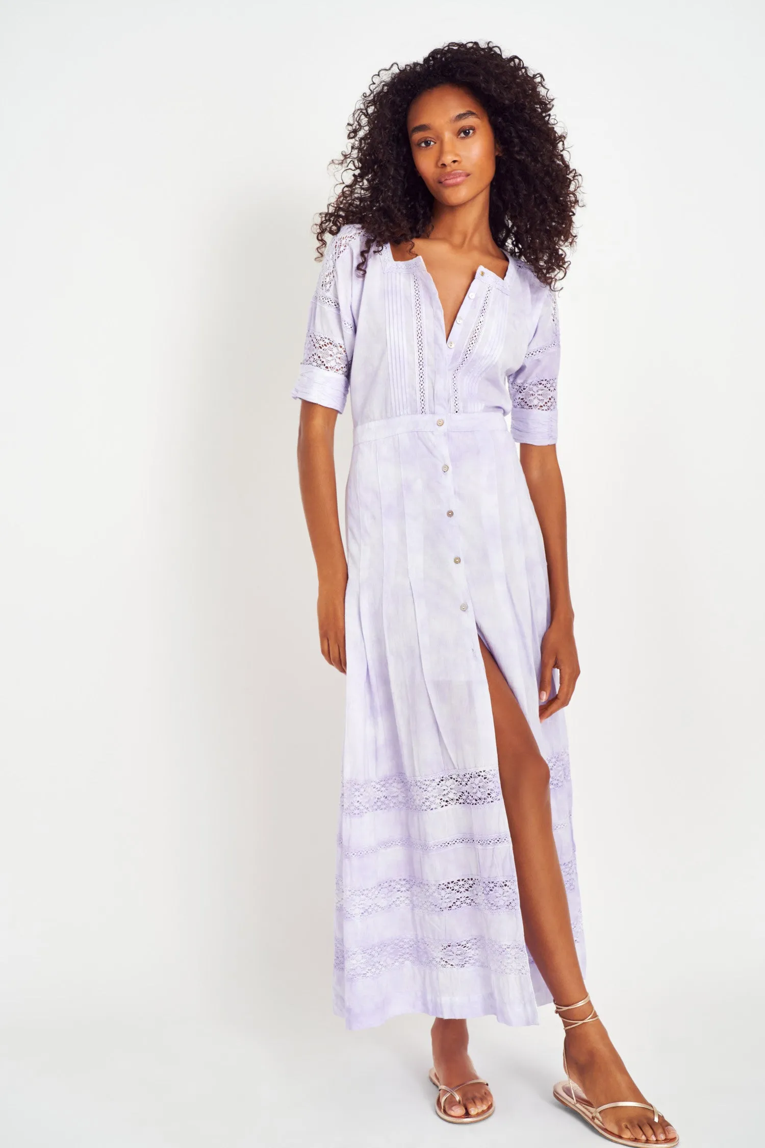 Edie Cotton Midi Dress