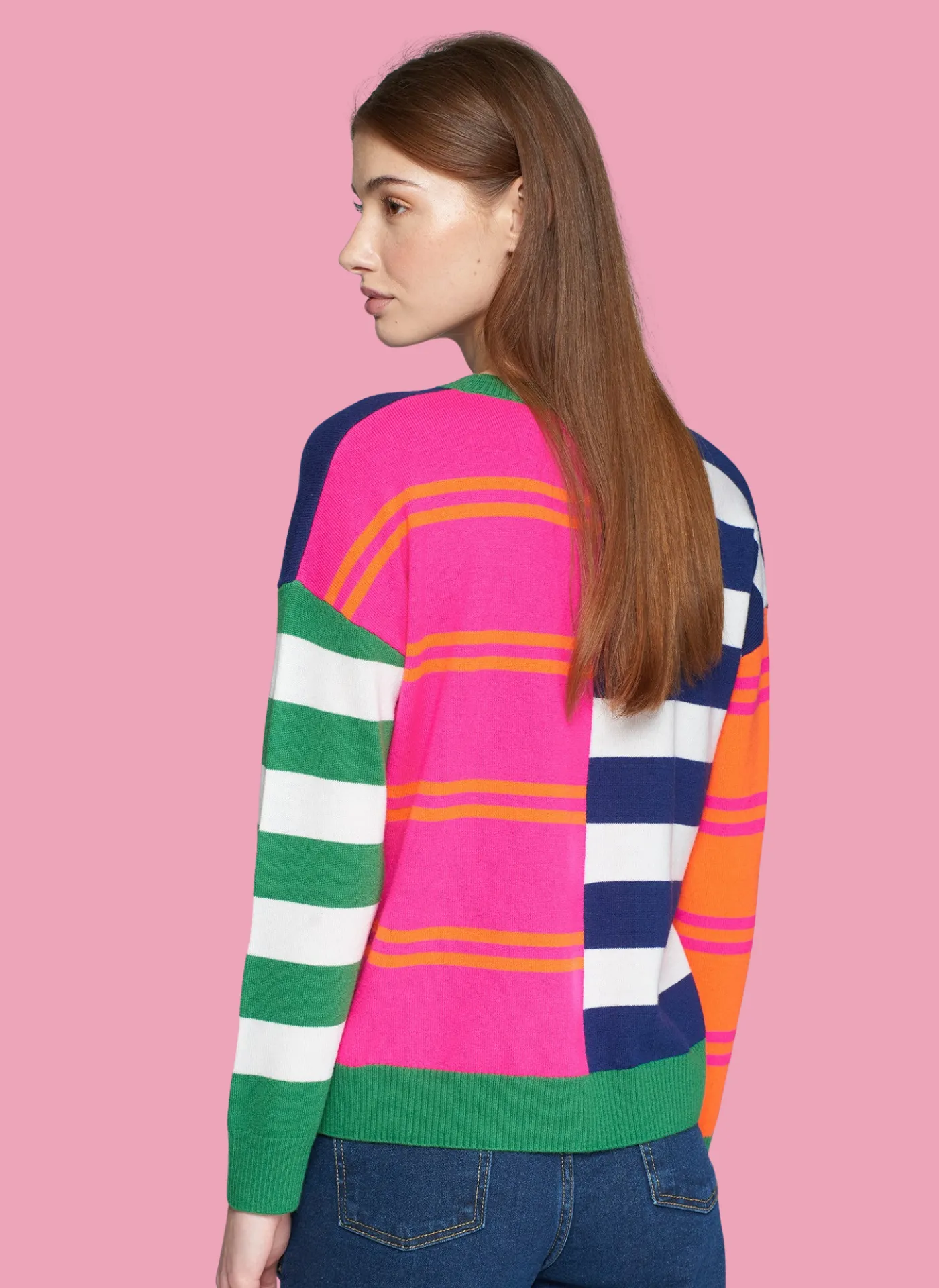 Fabiola Multi Stripe Sweater