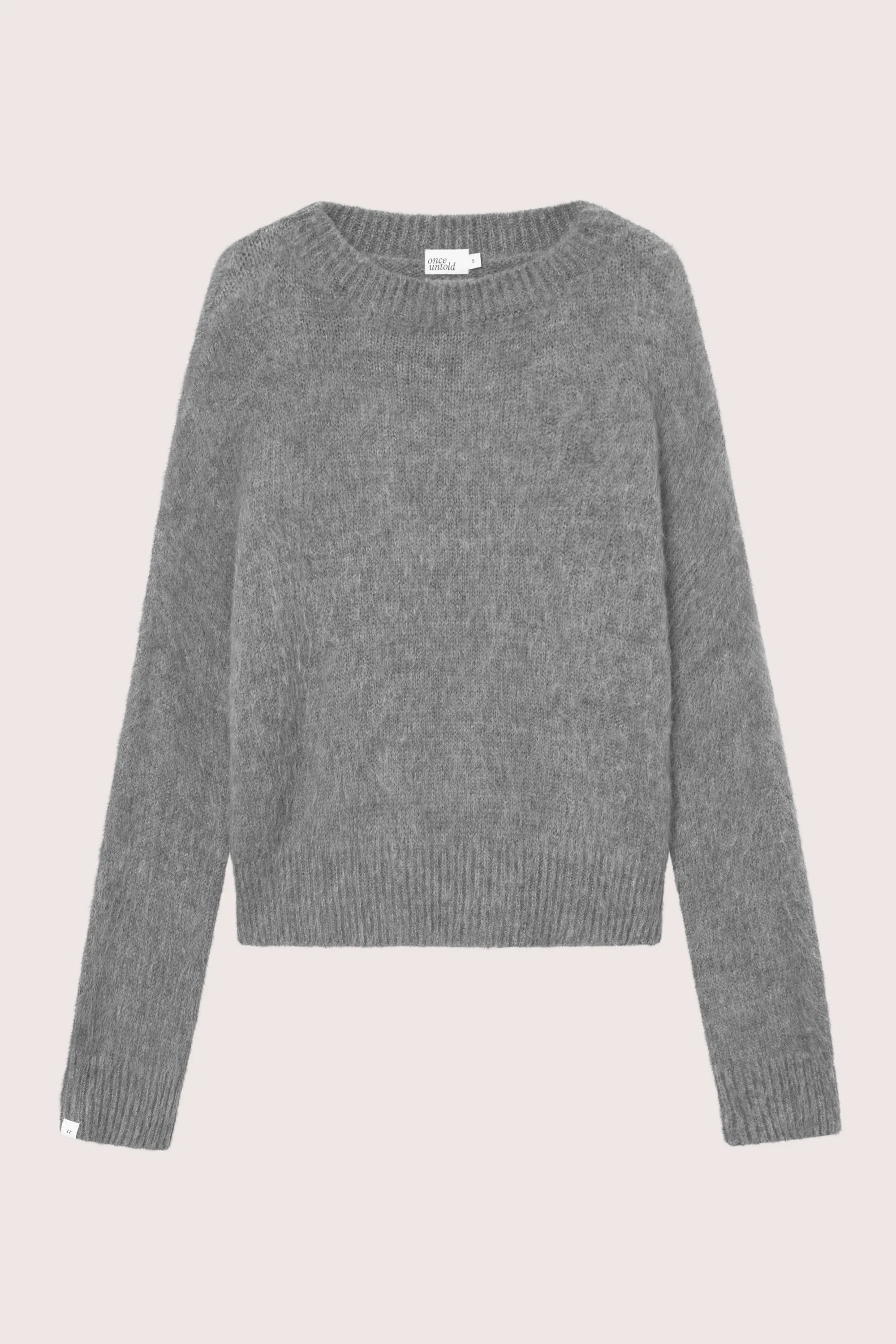 Florie Brushed Sweater - Dk Grey